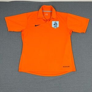 Vintage 2006 2008 Netherlands Nike Orange Soccer Jersey Kit
